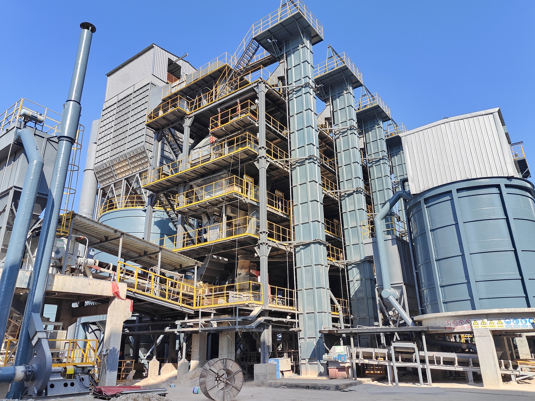 唐山金路v8干式整形砂石同出系統(tǒng)，新型立體化砂石生產(chǎn)模式