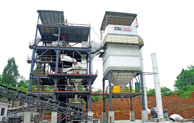 生產(chǎn)機(jī)制砂用什么設(shè)備比較好？推薦制砂選粉一體機(jī)